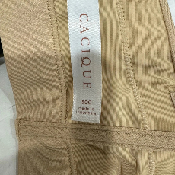 Cacique Collection Lightly Lined Multi-Way Strapless Bra 50C - Picture 9 of 12